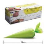 PVC kesa 45cm zelena